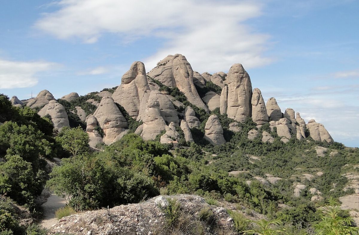 Skalne iglice masywu Montserrat